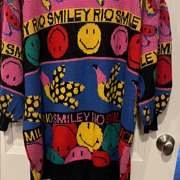 FARM Rio Multicolor Smiley Cardigan - Picture 6 of 6